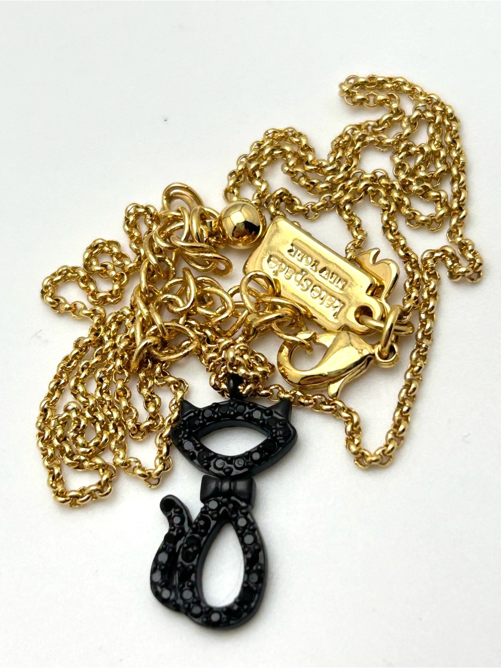 Kate Spade Black Cat Necklace